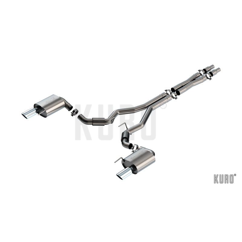 Borla Ford Mustang GT 5.0 S650 2024 Cat-back non-valved