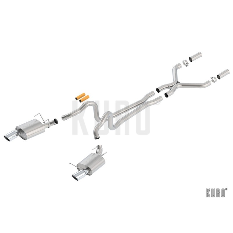 Borla Ford Mustang GT/Boss 302 5.0 2013+ Cat-back