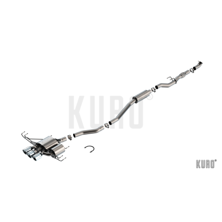 Borla Honda Civic Type-R 2.0L 2023+ Cat-back ATAK