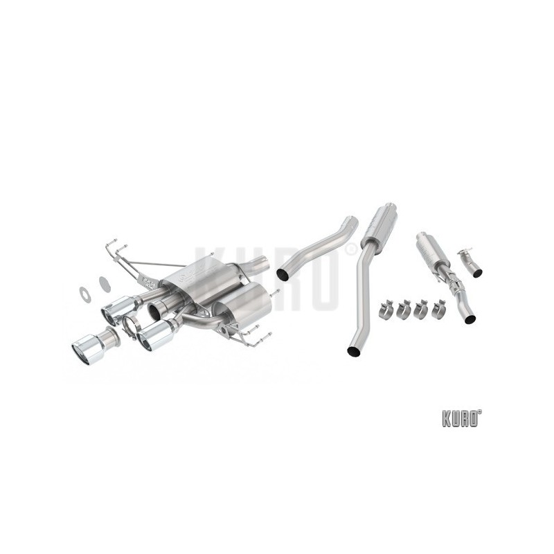 Borla Honda Civic Type-R FK8 2.0 i-VTEC Cat-back ATAK