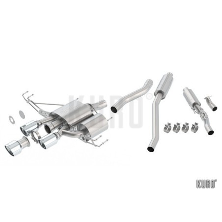 Borla Honda Civic Type-R FK8 2.0 i-VTEC Cat-back ATAK