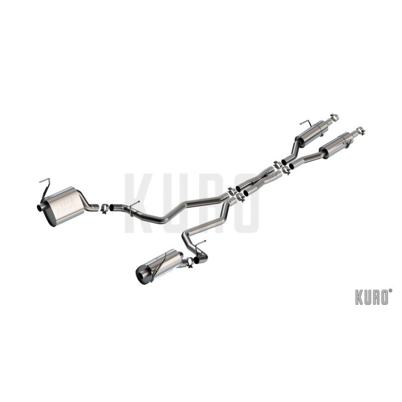 Borla Jeep Grand Cherokee L Overland/ Summit 2021-2024 Wydech Cat-back S-Type