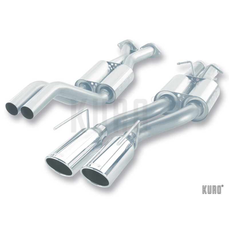 Borla Jeep Grand Cherokee WK SRT-8 Cat-back