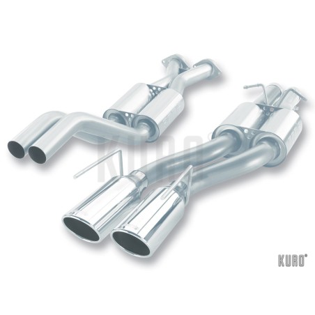 Borla Jeep Grand Cherokee WK SRT-8 Cat-back