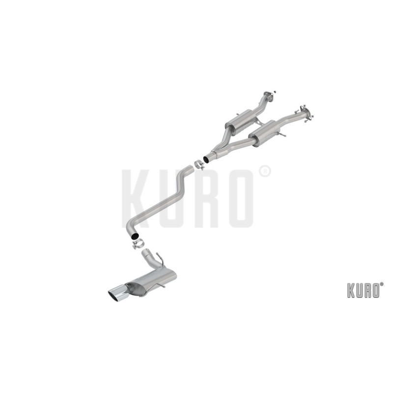 Borla Jeep Grand Cherokee WK2 3.6L V6 2014-2021 Cat-back Single