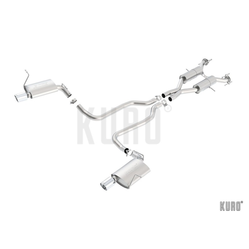 Borla Jeep Grand Cherokee WK2 5.7 V8 2011+ Cat-back
