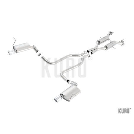 Borla Jeep Grand Cherokee WK2 5.7 V8 2011+ Cat-back