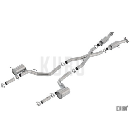 Borla Jeep Grand Cherokee WK2 Trackhawk Wydech Cat-back