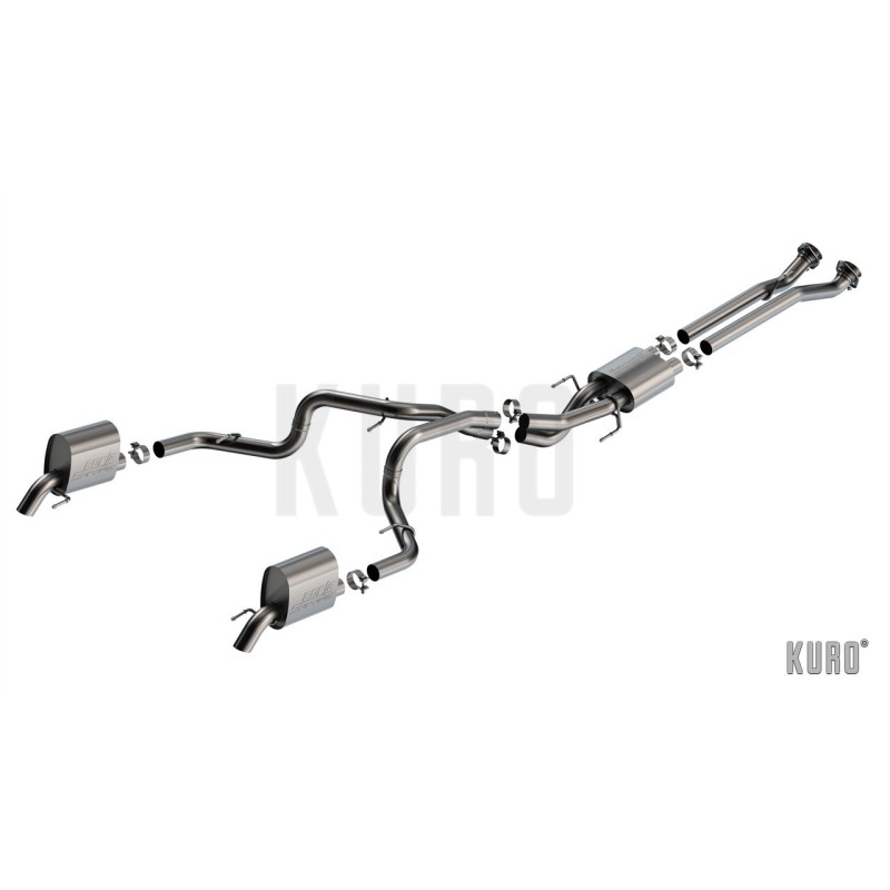 Borla Jeep Grand Wagoneer L Wydech Cat-Back S-Type 2023+