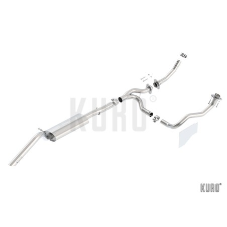 Borla Jeep Wrangler JK V6 2012+ 3d Cat-back "Climber"