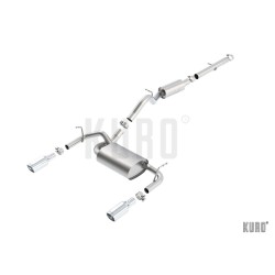 Borla Jeep Wrangler JK V6 2012+ 3d Cat-back Dual Exit