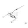 Borla Jeep Wrangler JK V6 2012+ 3d Cat-back Dual Exit