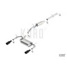 Borla Jeep Wrangler JK V6 2012+ 3d Cat-back Dual Exit