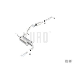Borla Jeep Wrangler JK V6 2012+ 3d Cat-back Single Exit