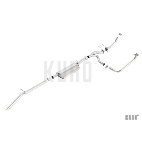 Borla Jeep Wrangler JK V6 2012+ 5d Cat-back "Climber"