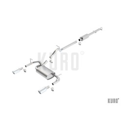 Borla Jeep Wrangler JK V6 2012+ 5d Cat-back Dual Exit