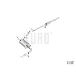 Borla Jeep Wrangler JK V6 2012+ 5d Cat-back Single Exit