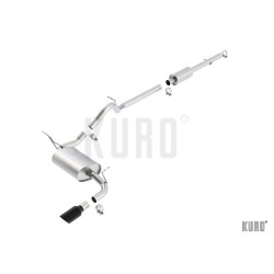 Borla Jeep Wrangler JK V6 2012+ 5d Cat-back Single Exit