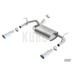 Borla Jeep Wrangler JK V6 2012+ Tłumik końcowy Dual Exit