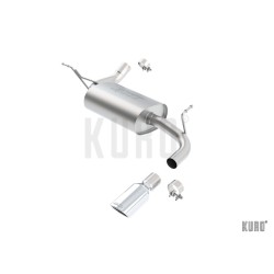 Borla Jeep Wrangler JK V6 2012+ Tłumik końcowy Single Exit