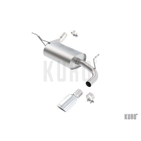Borla Jeep Wrangler JK V6 2012+ Tłumik końcowy Single Exit