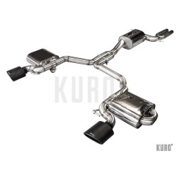 Bull-X Audi A4/S4/A5/S5 (B8) EGO-X Cat-back