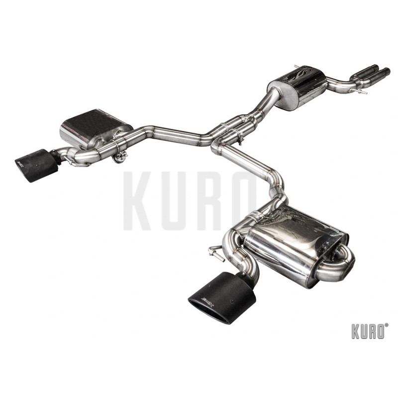 Bull-X Audi A4/S4/A5/S5 (B8) EGO-X Cat-back