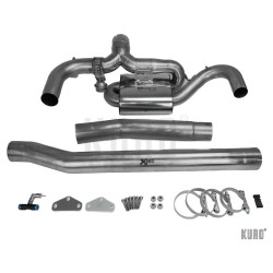 Bull-X BMW F20 135i EGO-X Cat-back