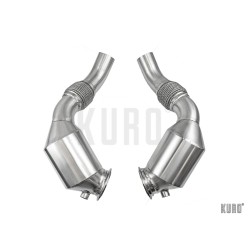 Bull-X Downpipe 2,75" for BMW M5 F10 / M6 F12/13
