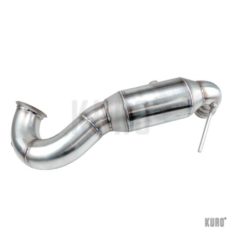 Bull-X Downpipe 3,5" for Mercedes AMG A45, CLA45 and GLA45 models