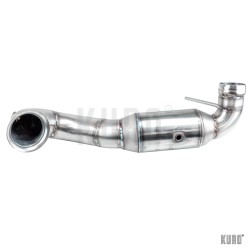 Bull-X Downpipe 3,5" for Mercedes AMG A45, CLA45 and GLA45 models