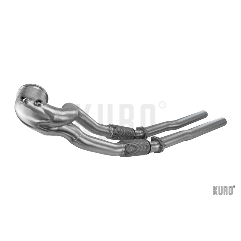 Bull-X Downpipe for Audi RS3 8V/8Y and TTRS 8S 400HP OPF