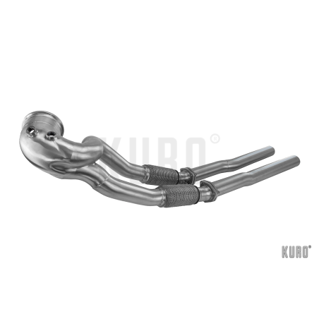 Bull-X Downpipe for Audi RS3 8V/8Y and TTRS 8S 400HP OPF