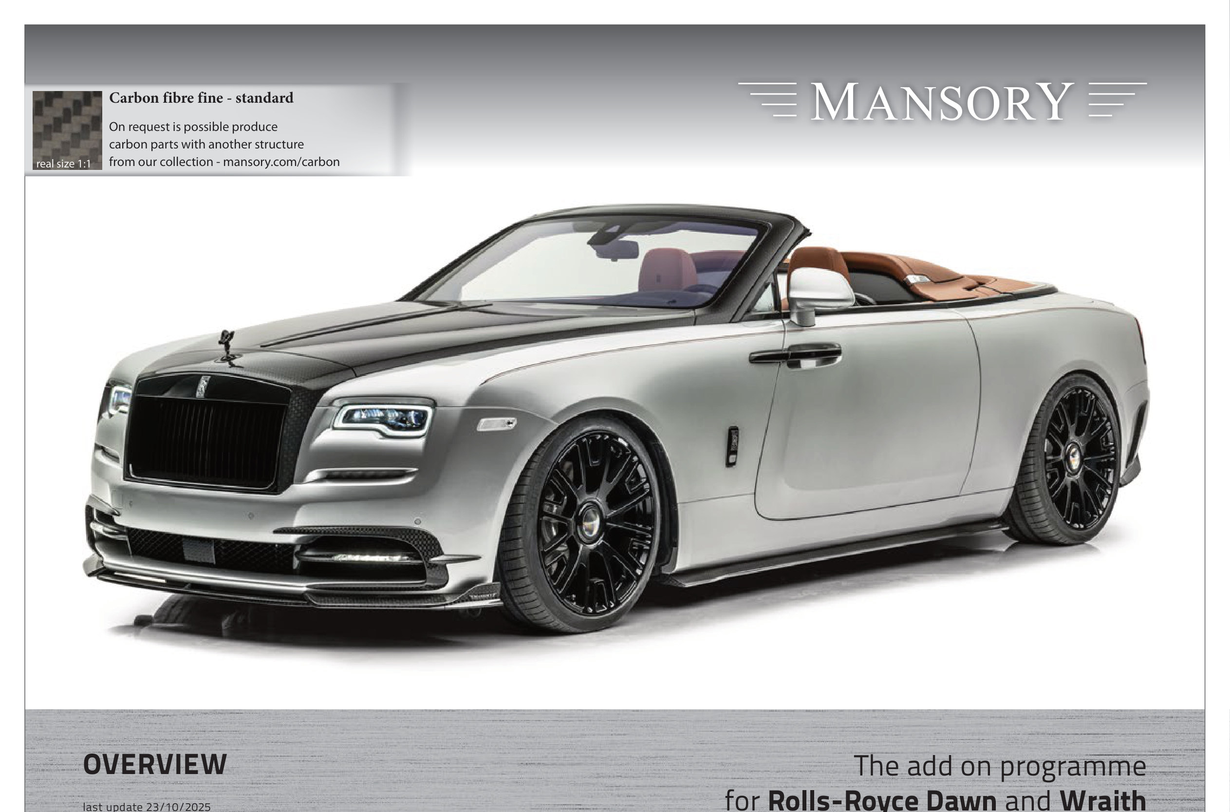 MANSORY Dawn Wraith